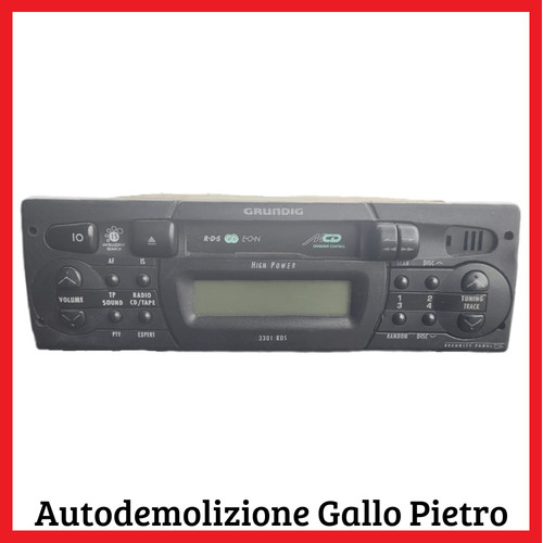 Ricambio autoradio toyota - autoradio,